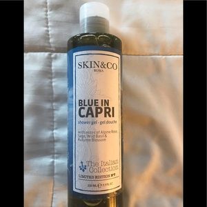 NWT-Skin & Co. Roma.   Blue in Capri Shower Gel.
